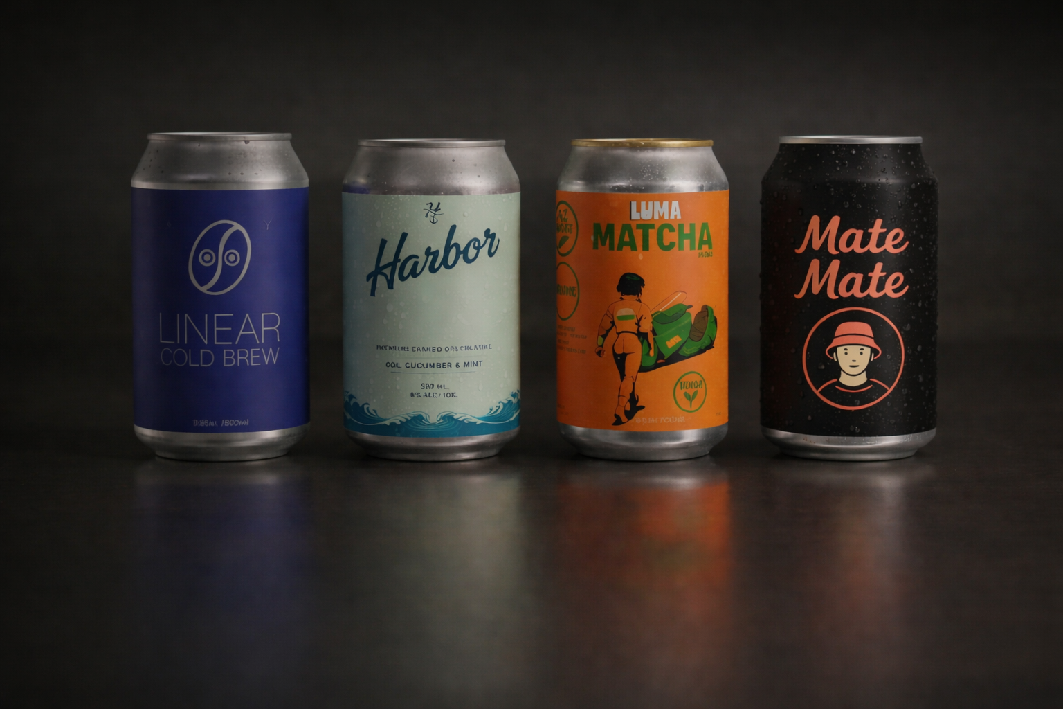 Example premium can designs